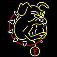 Ferris State Bulldogs Primary Neonskylt