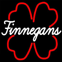 Finnegans And Clover Beer Sign Neonskylt