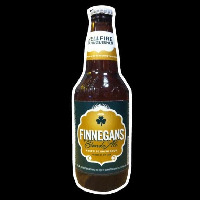 Finnegans Bottle Beer Sign Neonskylt