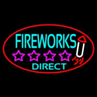 Fire Work Direct 2 Neonskylt