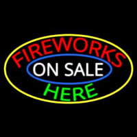 Fireworks On Sale Here Neonskylt