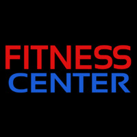 Fitness Center In Red Neonskylt