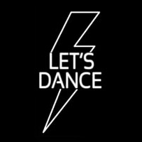 Flash Lets Dance Neonskylt