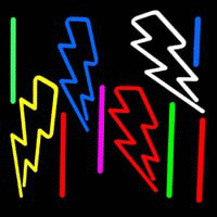 Flash Logo Neonskylt