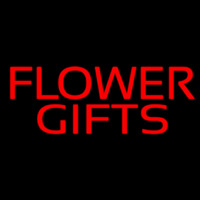 Flower Gifts In Block Neonskylt