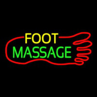 Foot Massage Neonskylt