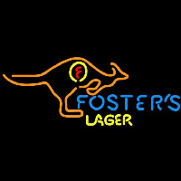 Fosters Kangaroo Beer Sign Neonskylt