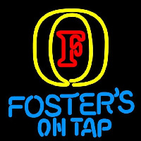 Fosters On Tap Beer Sign Neonskylt