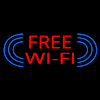 Free Wi Fi Neonskylt