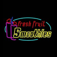 Fresh Fruit Smoothies Neonskylt