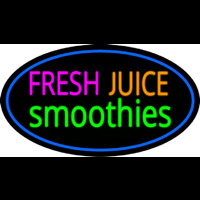 Fresh Juices Smoothies Neonskylt
