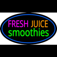 Fresh Juices Smoothies Neonskylt