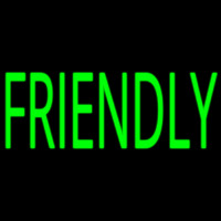 Friendly Neonskylt