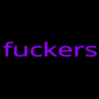 Fuckers Neonskylt
