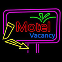 Funky Motel Vacancy Neonskylt