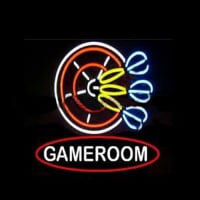 Gameroom Dart Butik Öppet Neonskylt