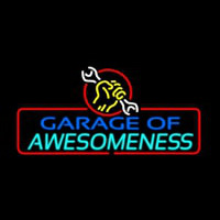 Garage Of Awesomeness Neonskylt