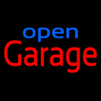 Garage Open Neonskylt