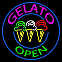 Gelato Neonskylt