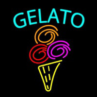 Gelato Neonskylt