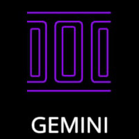 Gemini Icon Neonskylt