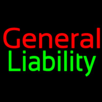General Liability Neonskylt