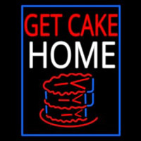 Get Cake Home Neonskylt