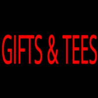 Gifts And Tees Red Neonskylt