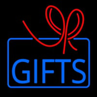 Gifts Block Logo Neonskylt