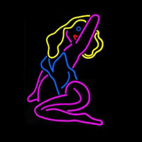 Girl Neonskylt