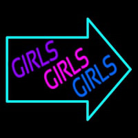 Girls Girls Girls Neonskylt