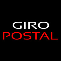 Giro Postal Neonskylt