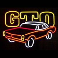 Gm American Auto Pontiac Gto Neonskylt
