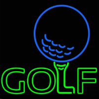 Golf Neonskylt