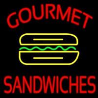 Gourmet Sandwiches Neonskylt