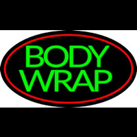 Green Body Wraps Neonskylt