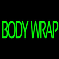 Green Body Wraps Neonskylt