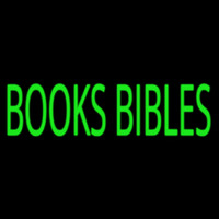 Green Books Bibles Neonskylt