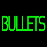 Green Bullets Neonskylt