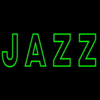 Green Jazz Block 1 Neonskylt