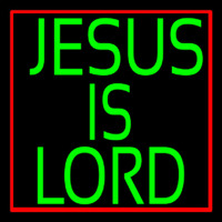 Green Jesus Is Lord Neonskylt