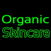 Green Organic Skincare Neonskylt