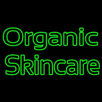 Green Organic Skincare Neonskylt