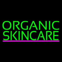 Green Organic Skincare Neonskylt