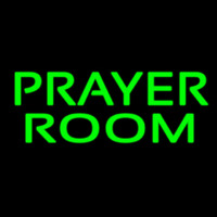 Green Prayer Room Neonskylt
