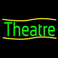 Green Theatre Neonskylt