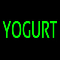 Green Yogurt Neonskylt