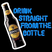 Guinness Bottole Beer Sign Neonskylt