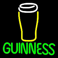 Guinness Glass Beer Sign Neonskylt