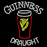 Guinness draught Neonskylt